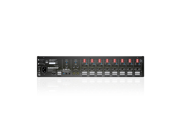 AudioControl Director Model D2800 DSP Effektforsterker 8-kanals 100 watt 